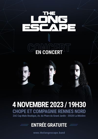 The Long Escape live @Chope et Compagnie