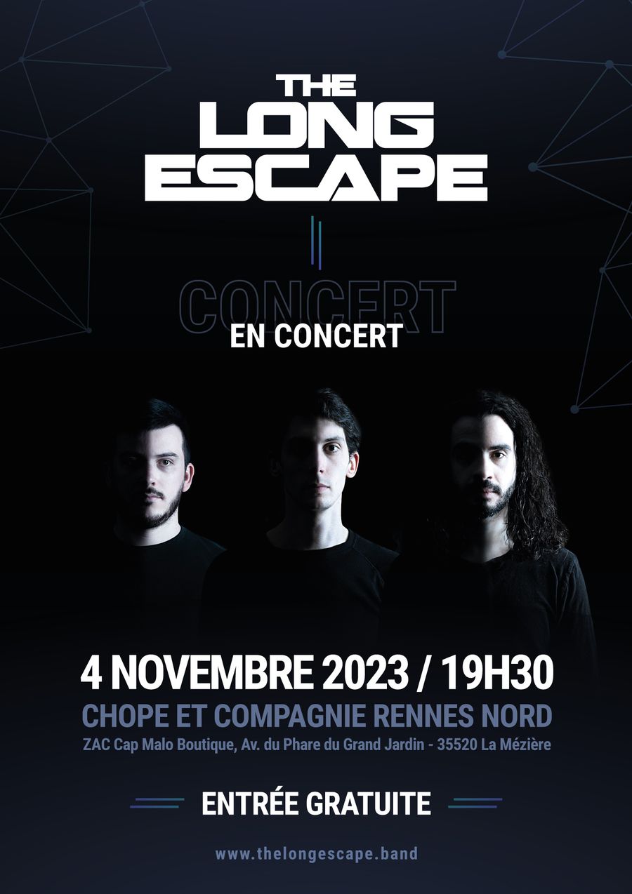 The Long Escape live @Chope et Compagnie