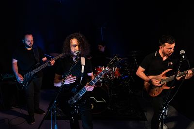 Back on stage!