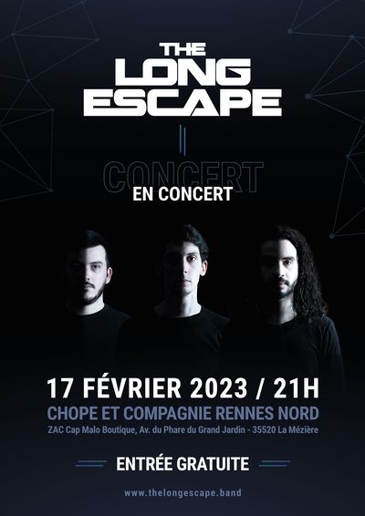 The Long Escape live @Chope et Compagnie
